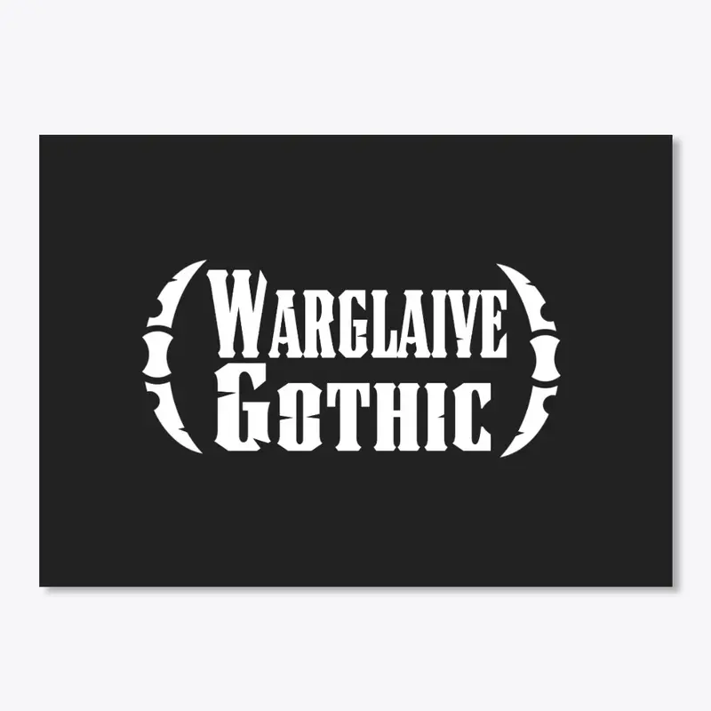 Warglaive Gothic Flat Logo